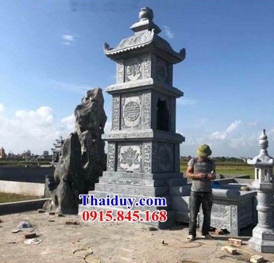 39 Mộ tháp đá thanh hóa đẹp bán tại Quảng Trị cất để giữ đựng hũ bình hộp quách tro hài cốt