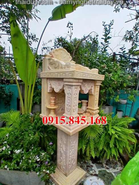 4 Bàn thờ ông thiên bằng đá tự nhiên đẹp2025