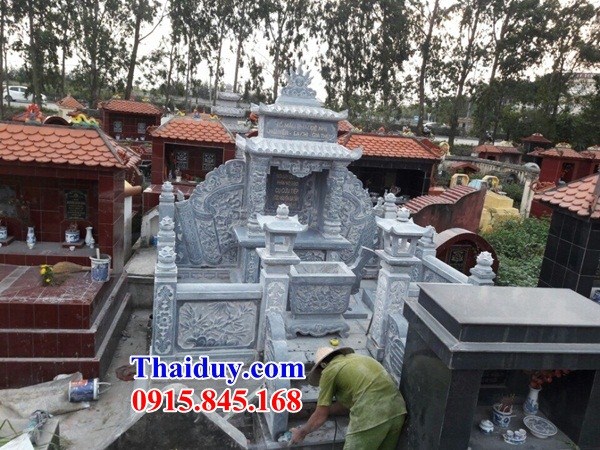 43 Khu lăng mộ mồ mả nghĩa trang gia đình dòng họ gia tộc đá thanh hóa đẹp bán tại Lâm Đồng