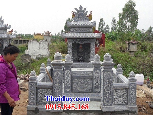43 Khu lăng mộ mồ mả nghĩa trang gia đình dòng họ gia tộc đá tự nhiên đẹp bán tại Lâm Đồng