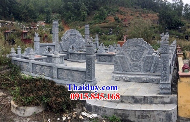 45 Khu lăng mộ mồ mả nghĩa trang gia đình dòng họ gia tộc đá nguyên khối đẹp bán tại Sài Gòn