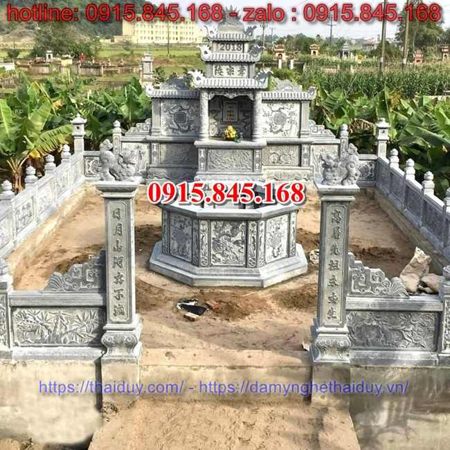 47 Khu lăng mộ mồ mả đá đẹp bán tại Bình Phước - 26.04.2024