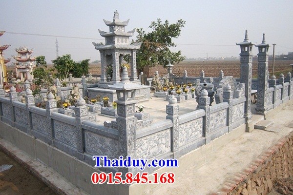 47 Khu lăng mộ mồ mả nghĩa trang gia đình dòng họ tổ tiên tổ tiên đá ninh bình đẹp bán tại Bình Phước