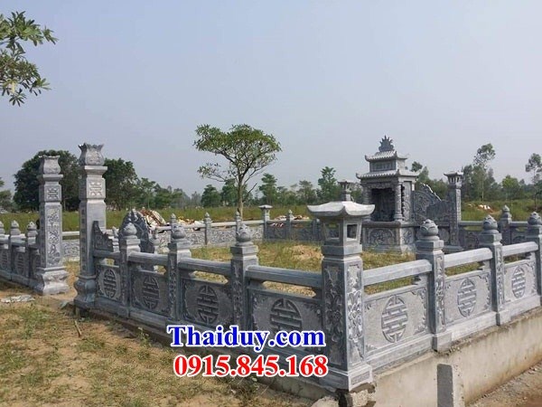 53  Khu lăng mộ mồ mả nghĩa trang gia đình dòng họ gia tộc tổ tiên đá ninh bình đẹp bán tại Cà Mau
