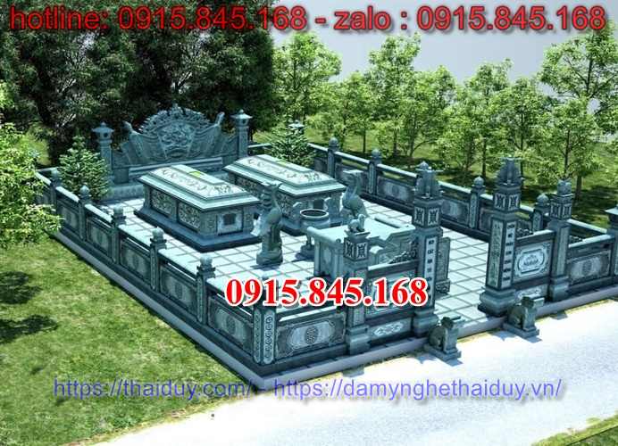 60 Khu lăng mộ mồ mả đá bán Tiền Giang + nhà mồ + nghĩa trang - 26.04.2024