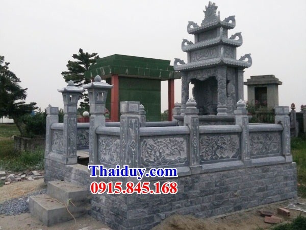 62 Khu lăng mộ mồ mả nghĩa trang gia đình dòng họ gia tộc tổ tiên đá tự nhiên đẹp bán tại Vĩnh Long