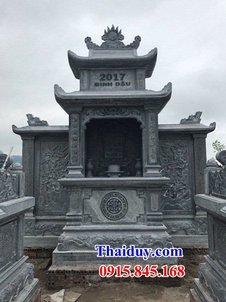 66 Mẫu am thờ thần linh khu lăng mộ gia tộc đẹp bằng đá nguyên khối Ninh Bình