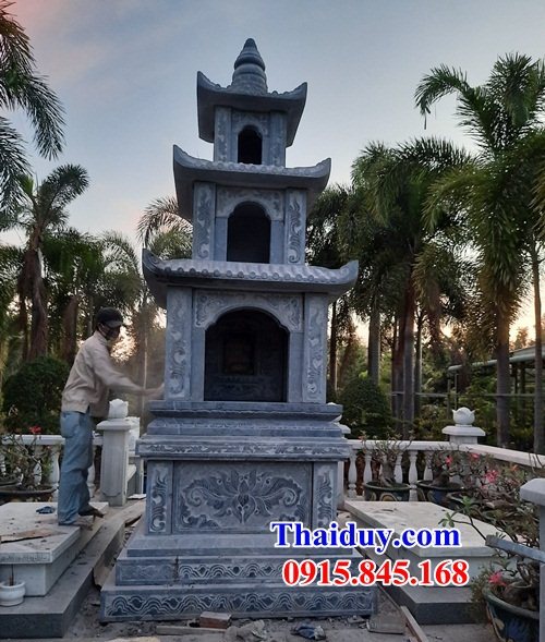 9 Mộ tháp đá nguyên khối đẹp tại Đồng Nai cất để giữ tro hài cốt