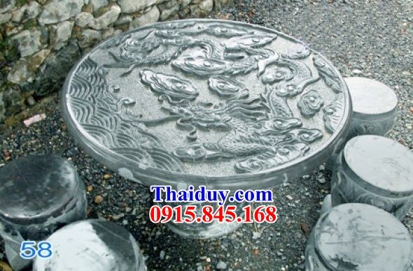 Bán bộ bàn ghế đá phong thủy đẹp nhất