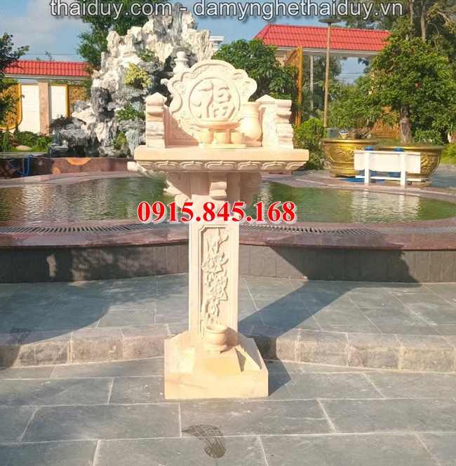 Bàn thờ ông thiên bằng đá ninh bình20252