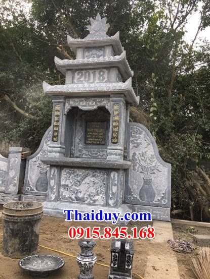 Cây hương thờ chung khu lăng mộ dòng họ bằng đá tự nhiên Ninh Bình