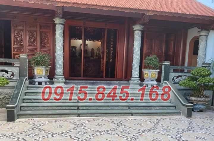 cột đá nhà thờ họ từ đường, cột đá đình chùa miếu, cột đá hiên nhà, cột đá đồng trụ, cột đá vuông, cột đá hình tròn, giá bán cột đá, địa chỉ bán cột đá, 