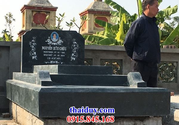 Địa chỉ bán mộ không mái bằng đá khối hoa cương cao cấp đẹp