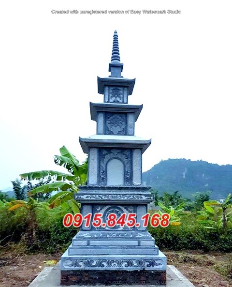 Giá bán mộ tháp đá xanh đẹp bán tại Bình Thuận