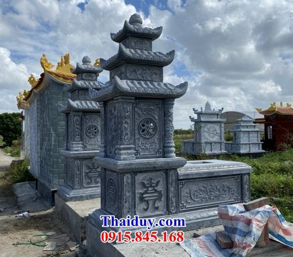 Lăng mộ ba mái bằng đá mỹ nghệ Ninh Bình