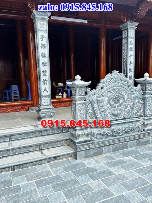 cột đá nhà thờ họ từ đường, cột đá đình chùa miếu, cột đá hiên nhà, cột đá đồng trụ, cột đá vuông, cột đá hình tròn, giá bán cột đá, địa chỉ bán cột đá,