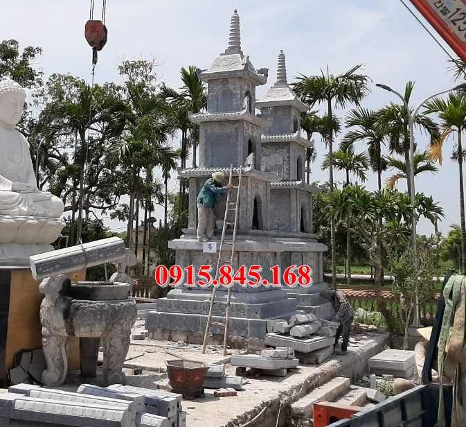 Mẫu mộ tháp đá đẹp tại Đồng Tháp 20251