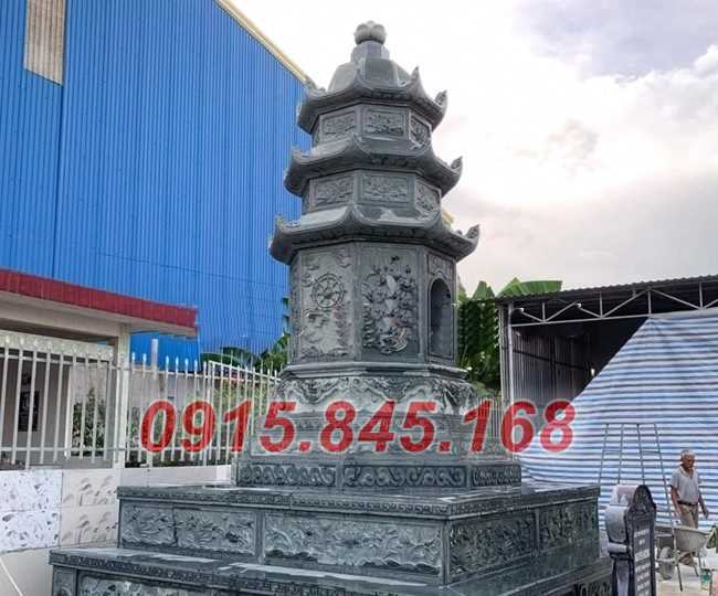 Mẫu mộ tháp đá tự nhiên đẹp bán tại Lâm Đồng
