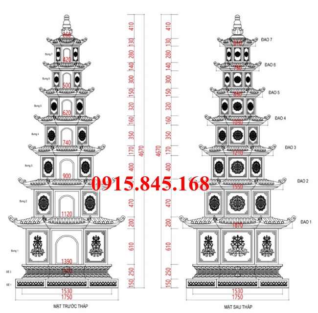 Mộ tháp đá đẹp bán tại Quảng Nam20252