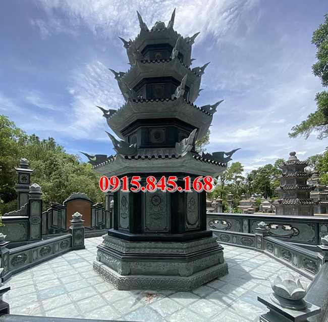 Mộ tháp đá đẹp tại An Giang 20251