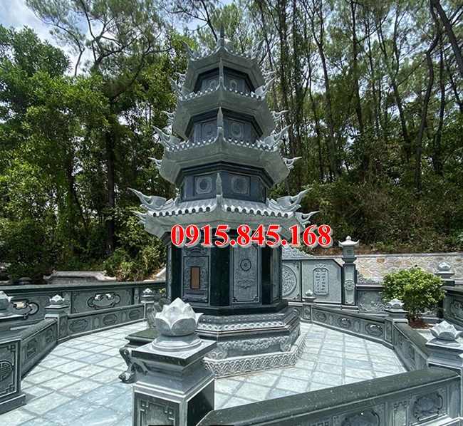 Mộ tháp đá đẹp tại Trà Vinh 20251