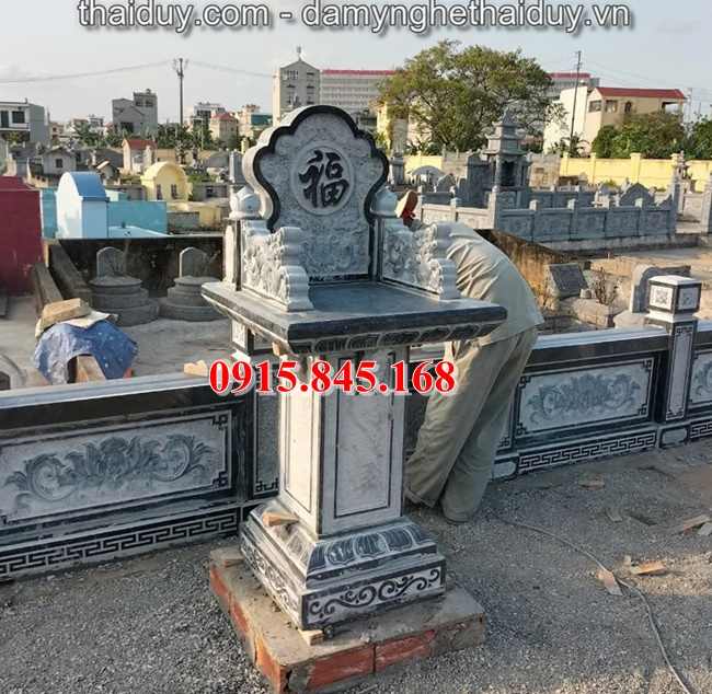 bàn thờ ông thiên bằng đá xanh 20252