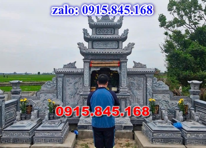 Lăng mộ đá gia đình, lăng mộ ông bà bố mẹ gia tộc, khuôn viên lăng mộ đá xanh trắng vàng granite nguyên khối, nhà mồ bằng đá để thờ tro cốt, giá nơi địa chỉ bán lăng mộ đá, kích thước lăng mộ đá cẩm thạch, lăng mộ đá tự nhiên, xây lăng mộ đá đơn giản, lan can tường bao hàng rào đá khối, nghĩa trang gia đình dòng họ bằng đá, cuốn thư bình phong trước mộ đá, đá bậc lát sân nền lăng mộ, bậc tam cấp rồng bậc thềm chiếu rồng lăng mộ, lư đỉnh hương đèn hạc thờ đá, cổng cột đá lăng mộ, 