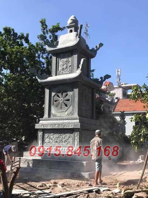 mộ sư bảo tháp để thờ hũ tro cốt 37 Mộ tháp đá đẹp bán tại Đà Nẵng