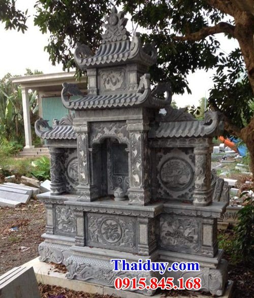 01 Lăng củng am kỳ đài cây hương lầu đá ninh bình thờ chung khu mộ nghĩa trang gia đình dòng họ ông bà bố mẹ đẹp bán tại Lạng Sơn