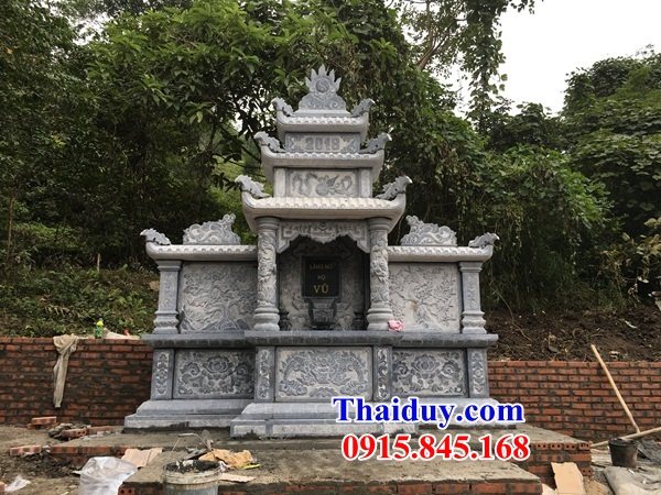 01 Lăng củng am kỳ đài cây hương lầu đá xanh thờ chung đẹp bán tại Lạng Sơn
