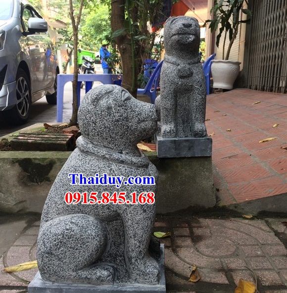 02 Mẫu chó đá phong thủy đẹp bán tại Bắc Ninh