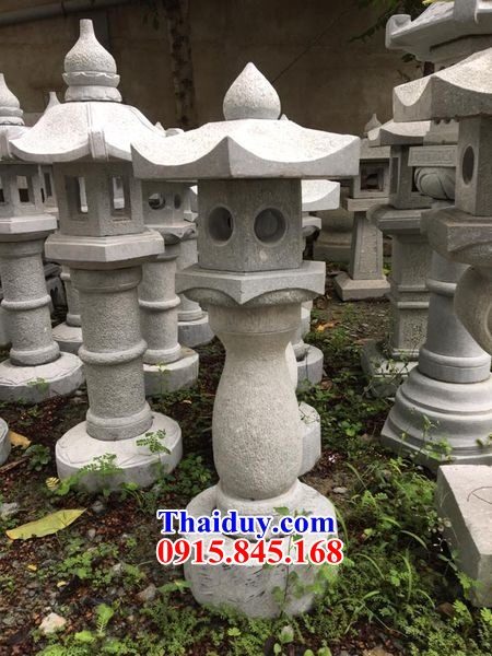 04 Đèn kiểu nhật trang trí sân vườn biệt thự bằng đá đẹp bán tại Hưng Yên