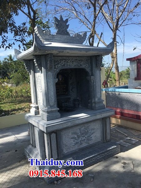 04 Mẫu lăng lầu cùng kỳ đài am cây hương đá thanh hóa  thờ chung nghĩa trang khu mộ gia đình dòng họ ông bà bố mẹ đẹp bán tại Hải Dương