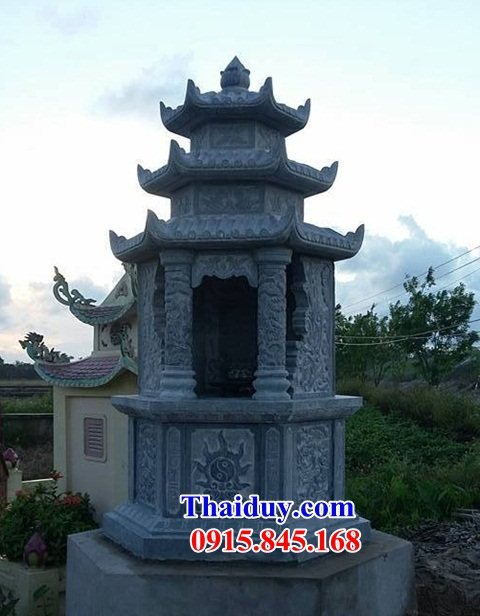 05 Mẫu mộ đá ba mái đẹp bán tại Thái Nguyên