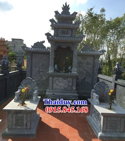06 Lăng củng kỳ đài am lầu miếu đá xanh ninh bình thờ chung nghĩa trang khu lăng mộ mồ mả gia đình dòng họ tổ tiên ông bà bố mẹ đẹp bán tại Nam Định