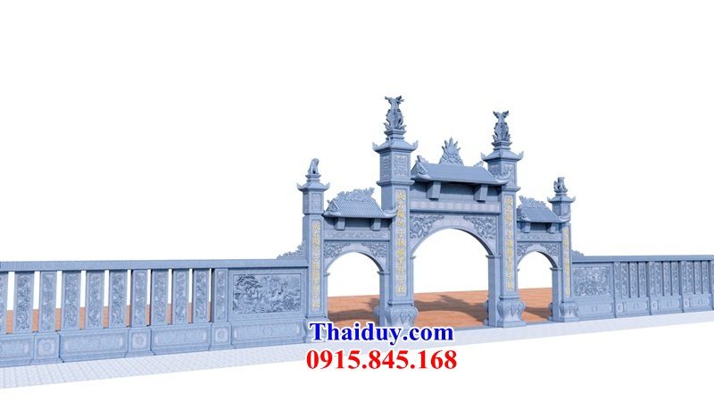 08 Lan can tường bao hàng rào đá xanh hiện đại đẹp lắp đình đền chùa miếu nhà thờ từ đường nghĩa trang lăng mộ mồ mả ông bà bố mẹ bán tại Quảng Trị 08 Lan can tường bao hàng rào đá xanh hiện đại đẹp lắp đình đền chùa miếu nhà thờ từ đường nghĩa trang lăng mộ mồ mả ông bà bố mẹ bán tại Quảng Trị