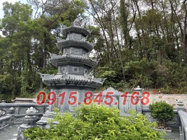 09 Mẫu mộ tháp đá liền nguyên khối đẹp tại Bình Thuận