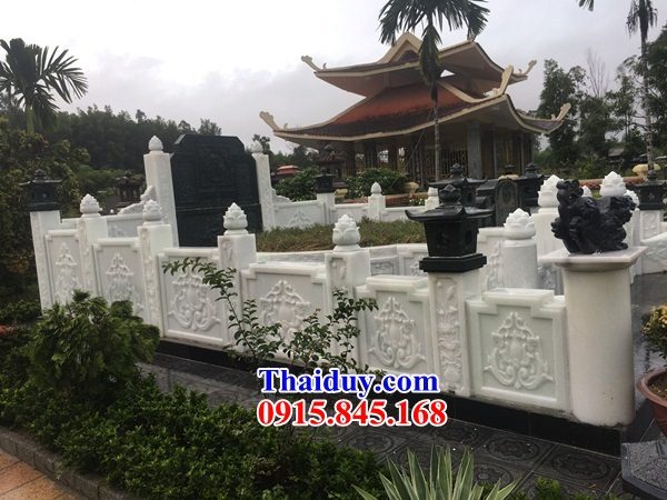 11 Lan can tường bao hàng rào đá trắng nguyên khối đẹp lắp đình đền chùa nhà thờ từ đường nghĩa trang khu lăng mộ mồ mả gia đình dòng họ ông bà tổ tiên bán Quảng Nam 11 Lan can tường bao hàng rào đá trắng nguyên khối đẹp lắp đình đền chùa nhà thờ từ đường nghĩa trang khu lăng mộ mồ mả gia đình dòng họ ông bà tổ tiên bán Quảng Nam