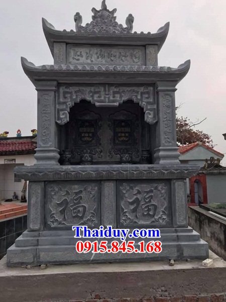 11 mẫu lăng mộ đôi gia đình vợ chồng bằng đá nguyên khối Thanh Hóa đẹp nhất Việt Nam