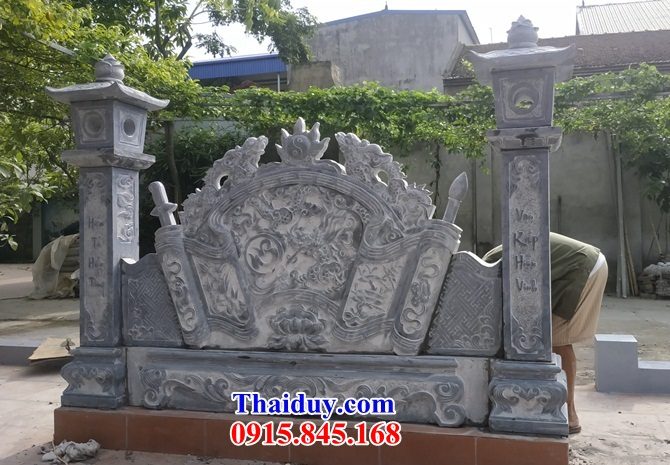 12 Bức bình phong đá đẹp bán tại Lào Cai