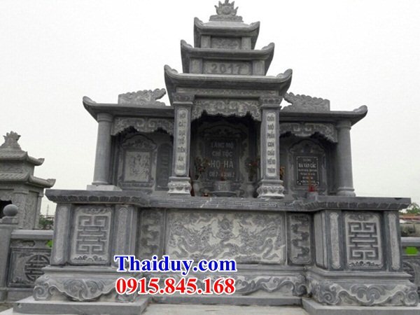 12 Cây hương lầu kỳ đài am củng lăng đá xanh thanh hóa nghĩa trang khu lăng mộ mồ mả gia đình dòng họ ông bà bố mẹ đẹp bán tại Tuyên Quang