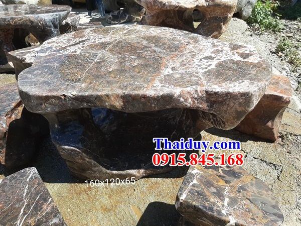 12 Mẫu bộ bàn ghế đá ninh bình nguyên khối trang trí sân vườn tiểu cảnh  tư gia biệt thự đẹp bán Tiền Giang