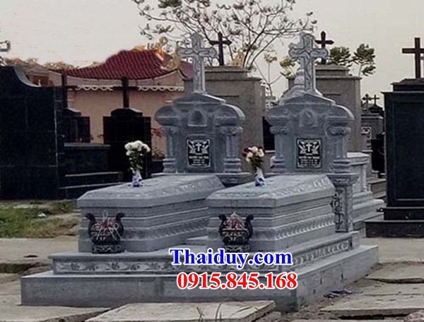 12 Mộ công giáo bằng đá đẹp bán tại Phú Thọ