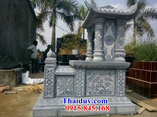 12 Mộ mồ mả đá ninh bình một mái ông bà bố mẹ gia đình dòng họ đẹp bán tại Quảng Bình