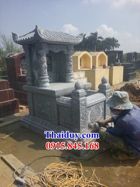 14 Mẫu mộ mồ mả đá cất giữ để đựng hũ tro hài cốt một mái ông bà bố mẹ gia đình dòng họ đẹp bán tại Thừa Thiên Huế