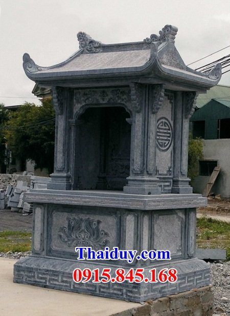 14 Miếu cây hương nhang đá tự nhiên nguyên khối thờ sơn thần ngoài trời đẹp bán tại Thái Nguyên