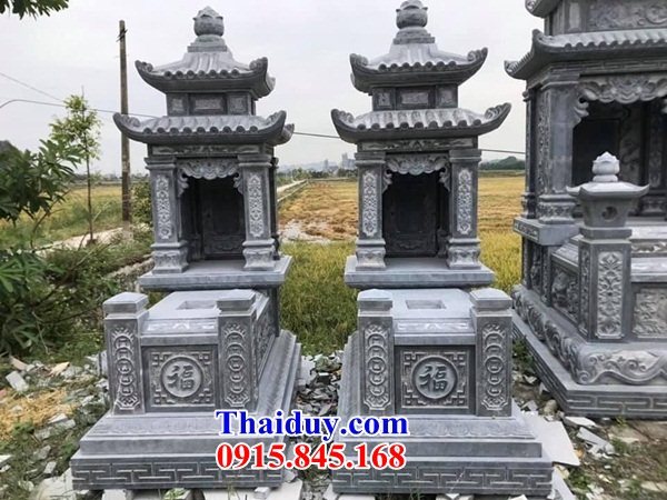 14 mộ hai mái đẹp nhất Việt Nam bằng đá kích thước chuẩn phong thủy