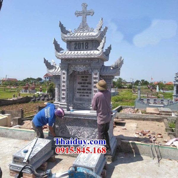 16 Mộ công giáo bằng đá đẹp bán tại Yên Bái