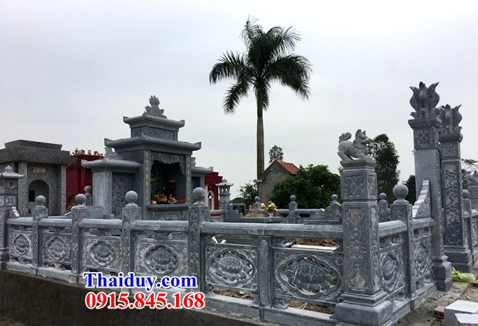 17 Mẫu lan can lăng mộ đá đẹp Bình Thuận