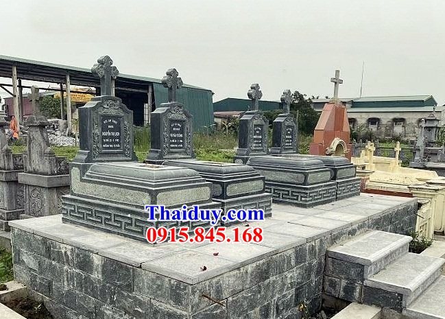 21 Mẫu mộ lăng mồ mả công giáo đạo thiên chúa bằng đá ninh bình bán tại Thanh Hóa